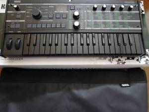 Used Excellent Korg MicroKorg 10th Anniversary Limited Edition All Black EMS