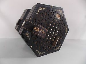 Lachenal 48 key english concertina for restoration