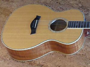 2007 Taylor GA-K Acoustic Electric FLAME KOA Expression System w/Case