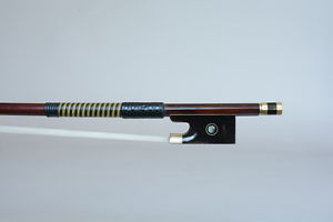 A Final Pernambuco Violin Bow! Real 7k Gold!Over 15years old wood !