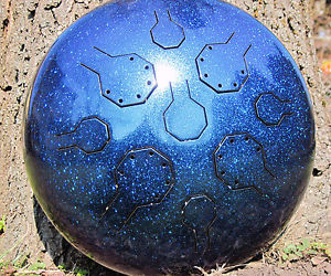 Limited Edition - URBAN Double VibeDrum - Stardust - S - 18 Notes - Zinc Plated