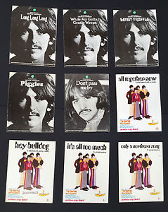 A COMPLETE SET OF BEATLES UK SHEET MUSIC
