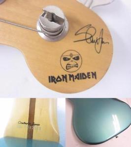 1998 Fender Steve Harris Signature Precision Bass Japan Ultra Rare Iron Maiden
