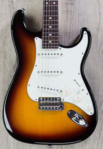 Suhr Classic Pro SSS Electric Guitar, 3-Tone Sunburst, Rosewood, SSCII +Cable