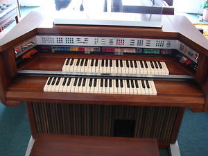 LOWREY ORGAN MX-1, D-600 WITH BENCH  VIDEO