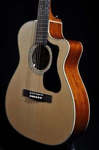 GUILD GAD F-130CE NATURAL ORCHESTRA AC/EL GUITAR W/HARDSHELL CASE