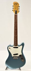 Zeus Custom Guitars Super-Ares Ice Blue w/soft case Free shipping  From JAPAN
