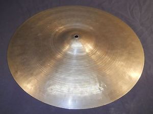 Vintage 1967 K ZILDJIAN ISTANBUL NEW STAMP 18" Ride Cymbal 1454 Grams
