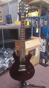 1997 GIBSON LES PAUL STUDIO DOUBLE CUTAWAY WINE RED WITH HARDCASE