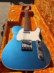 Fender Custom Shop 1960 Telecaster Relic Lake Placid Blue w/ Case