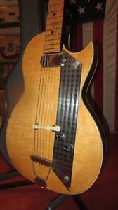 Vintage Original Circa 1963 Single Pickup Kay Old Kraftsman Value Leader Natural