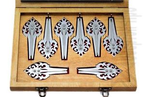 Arpe Set di VDG997 Tuned Ebreo - gran fascio di forti mascelle Harps per Jamming