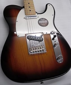Fender american standard telecaster 3 tone sunburst inc hard case