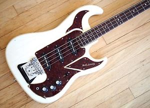 1967 Baldwin Shadows Vintage Electric Bass Guitar Bison Burns Hank Marvin w/ohc