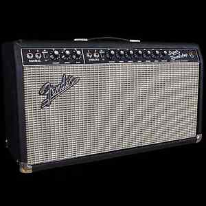 Vintage 60's Fender Super Reverb Blackface Fully Restored