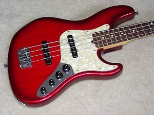 Fender American 50th Anniversary Deluxe Jazz Bass - Red Sunburst ASH Body - RARE