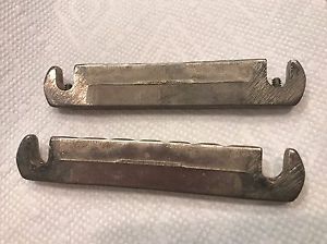 Two vintage 1959 Gibson lightweight wraparound tailpieces for Les Paul 1958 1960