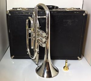 RARE Besson Sovereign 927-GS Silver Plated Coronet