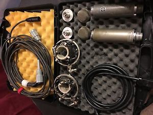 (2) Neumann CMV563 Vintage Microphones w/accessories