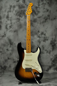 1990 Fender Japan Stratocaster ST54ORDER/T Sunburst Free Shipping