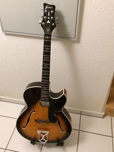 Framus E-Gitarre Archtop AZ10 Custom SBT Chrome