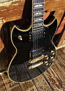 Yamaha SG1000 (Glossy Black 1980s, very good condition)