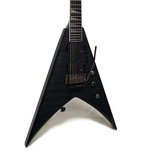 Jackson KVMGQ King V Pro Series Electric Guitar - Transparent Black