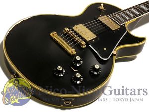 Gibson 2015 Historic 1968 Les Paul Custom Heavily Electric Guitar Free shipping