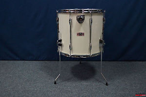 Yamaha Recording Custom Floortom / Bassdrum in "Stage White" - 18x16"