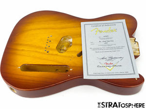 Fender USA Custom Shop Postmodern NOS Telecaster BODY Tele Nitro Tobaccoburst