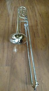 Vintage Late 1970's King 3B Concert Trigger Tenor Trombone w Hard Case , Mpc