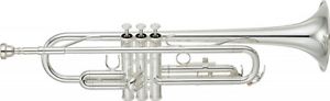 YAMAHA Trumpet Bb YTR-2330S Standard Silver with Hard Case
