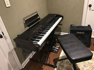 Kawai MP11 88-key Professional Keyboard Piano Pedal, Amplifier Roland and more