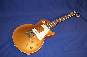 2009 MIJ Edwards E-LP-92SD/P Gold top electric guitar P-90 w/HSC