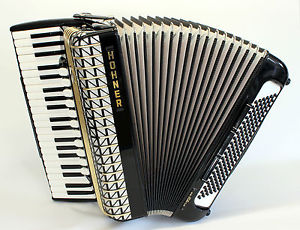 AKKORDEON HOHNER Atlantic IV N de Luxe, overhauled, 3 Jahre Warranty 1/3