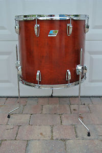 1981 Ludwig USA 18" CLASSIC FLOOR TOM in RED MAHOGANY for YOUR DRUM SET!!! #Y34