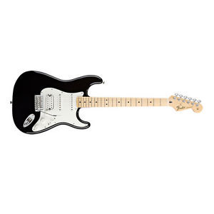 FENDER Standard Stratocaster HSS Electric Guitar Maple Fretboard Black