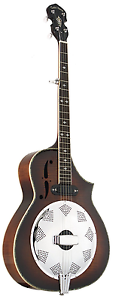 Gold Tone Dojo DLX Banjo with Resonator (Acoustic Electric, Six String, Maple)