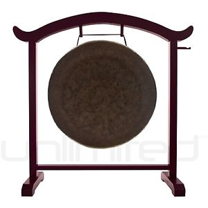 28" Mother Tesla on the Deeper Meaning Gong Stand with Mallet