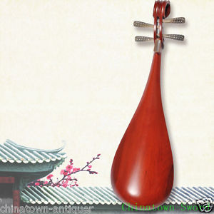 Liuqin - Chinese Soprano Pipa Lute Guitar Handmade Musical Instrument #4123