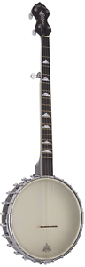 Gold Tone WL-250 White Ladye Openback Banjo (Five String, Vintage Brown)
