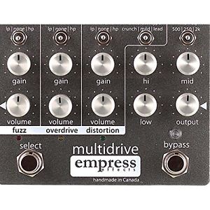Empress Effects Multidrive Overdrive Guitar Effects Pedal