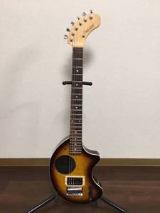 FERNANDES ZO-3 Mod Sunburst Built-in amplifier E-Guitar Free Shipping