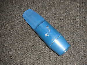 VINTAGE BLUE VANDOREN JUMBO JAVA A45 ALTO SAXOPHONE MOUTHPIECE - WARREN HILL
