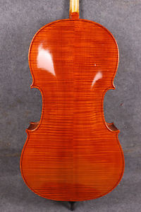 new cello 4/4 Top grade full size Cello Solid wood Powerful Sound hand made #624