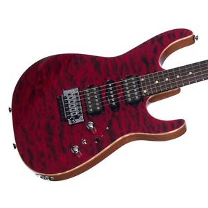 Tom Anderson Angel - 24 fret Drop Top custom boutique electric guitar, Cajun Red