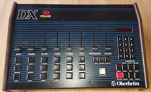 Oberheim DX digital  DRUM MACHINE  programmable digital DRUM COMPUTER 1A Zustand