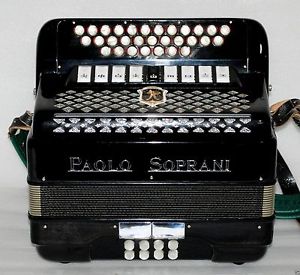 PAOLO SOPRANI  C-F Accordion Akkordeon Fisarmonica Very good
