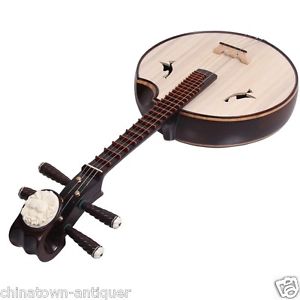 Aged Red Wood Zhong Ruan, Chinese Mandolin Guitar, Chinese Zhongruan Lute #4242