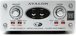 Avalon U5 1-channel Active Preamp / Direct Box